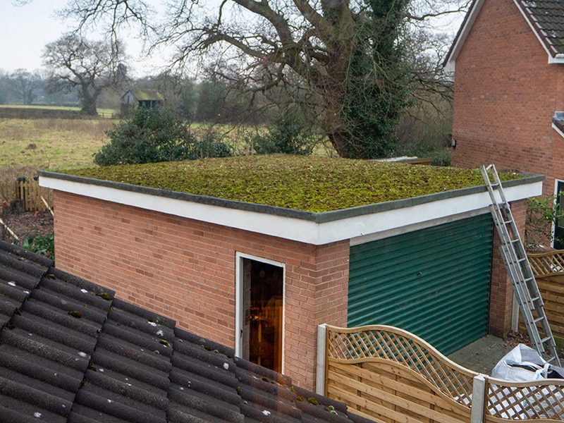 New flat roof