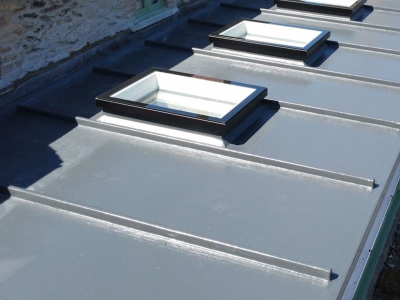 GRP Flat roof